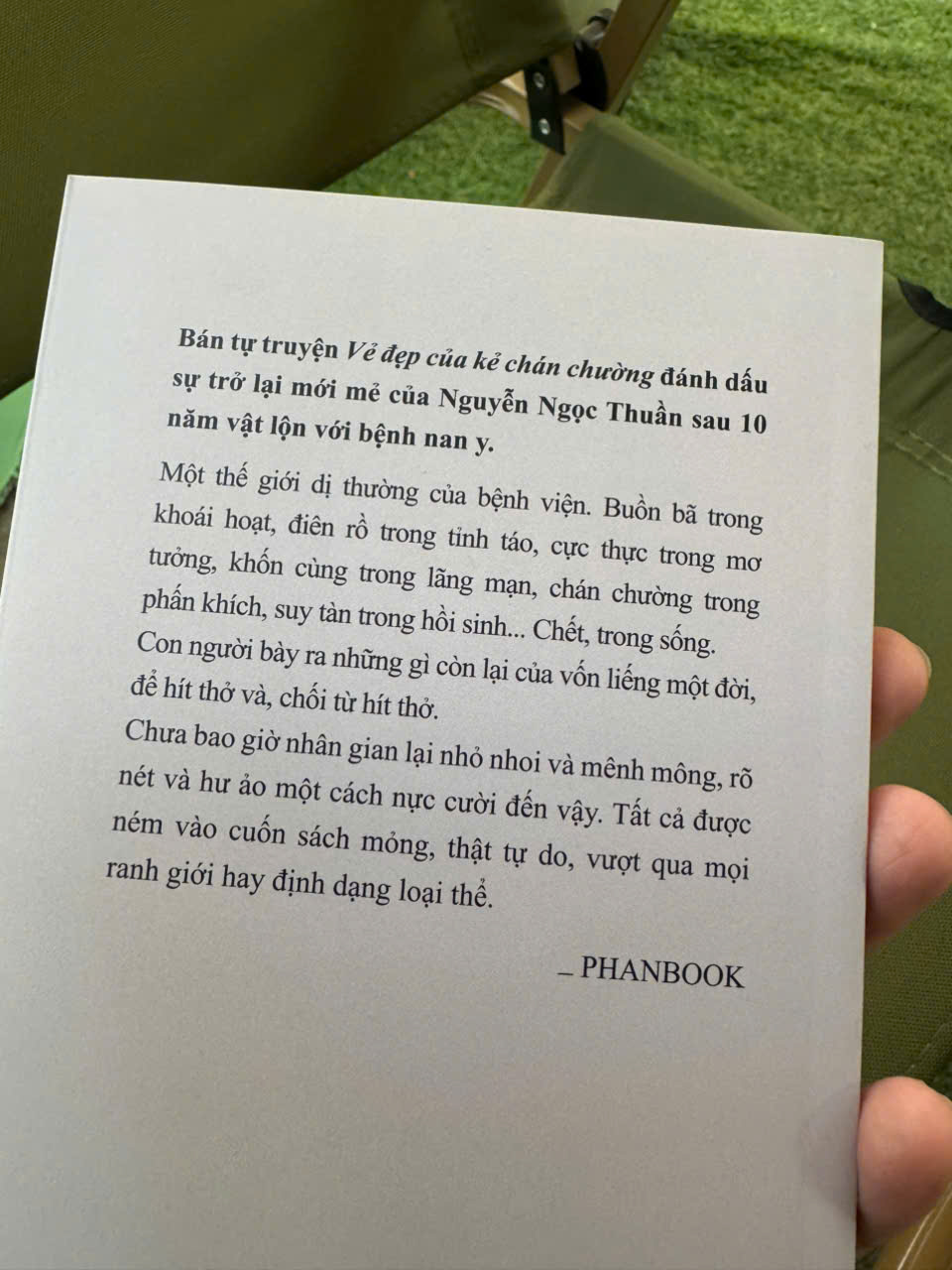 VẺ ĐẸP CỦA KẺ CHÁN CHƯỜNG – Nguyễn Ngọc Thuần - Hội Nhà Văn - PHANBOOK