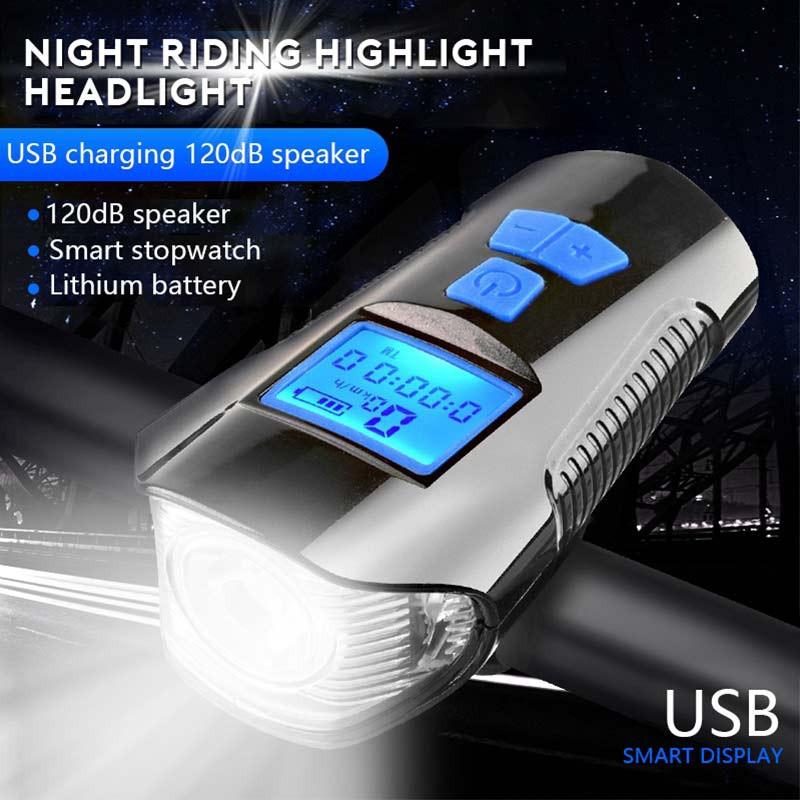 Bộ Đồng Hồ Đo Tốc Độ Gắn Xe Đạp 4 Chế Độ Và 6 Âm Thanh 4 Phiên Bản