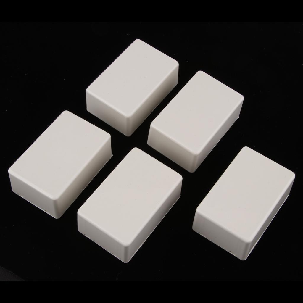5Pack Plastic Electronics wiring Enclosure Junction Box instruments Case