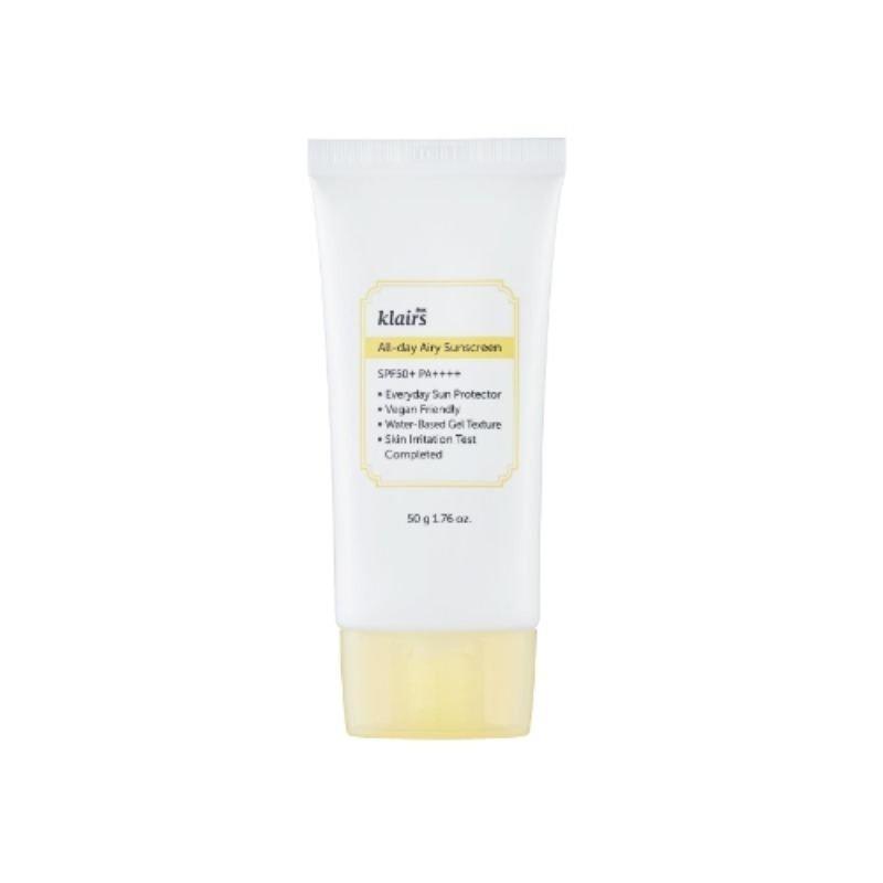 Dear,Klairs Kem chống nắng All-day Airy Sunscreen SPF50+ PA++++ 50g