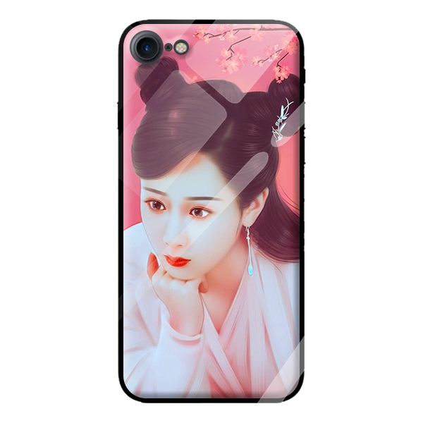 Ốp kính cường lực cho iPhone 7 mẫu GIRL 320 - Hàng chính hãng