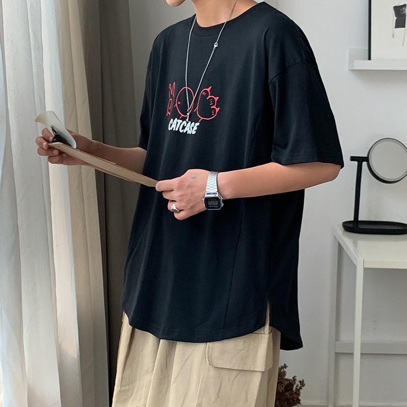 Áo Thun Nam Ngắn Tay Cổ Tròn Thời Trang