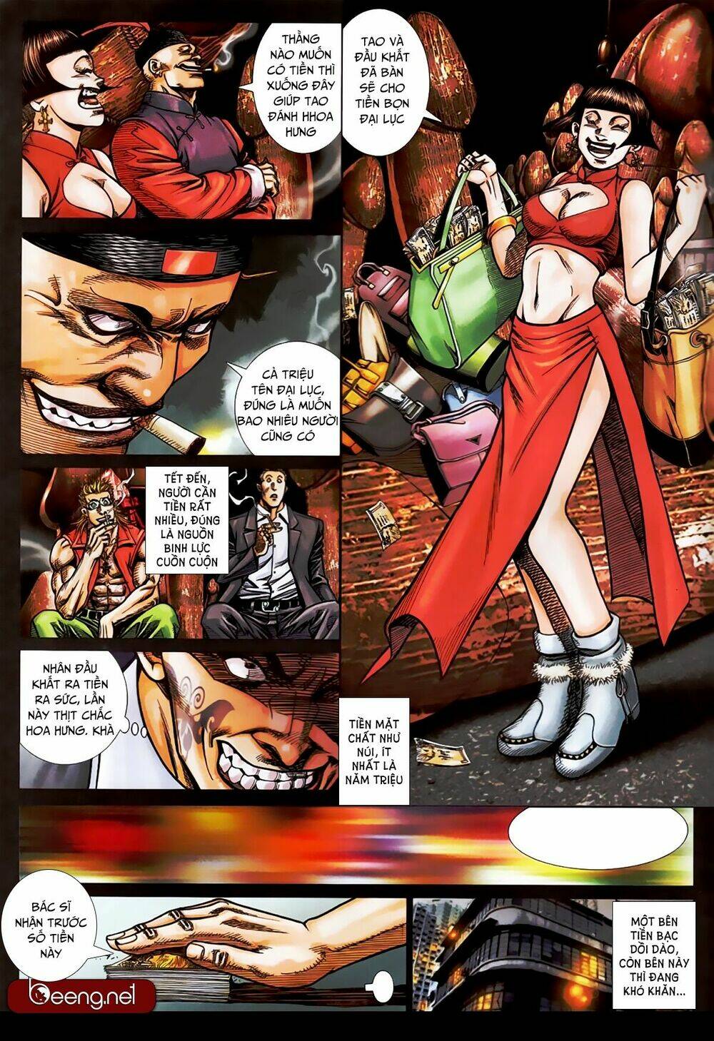 hỏa hồng niên đại hắc cốt đường chapter 419 10