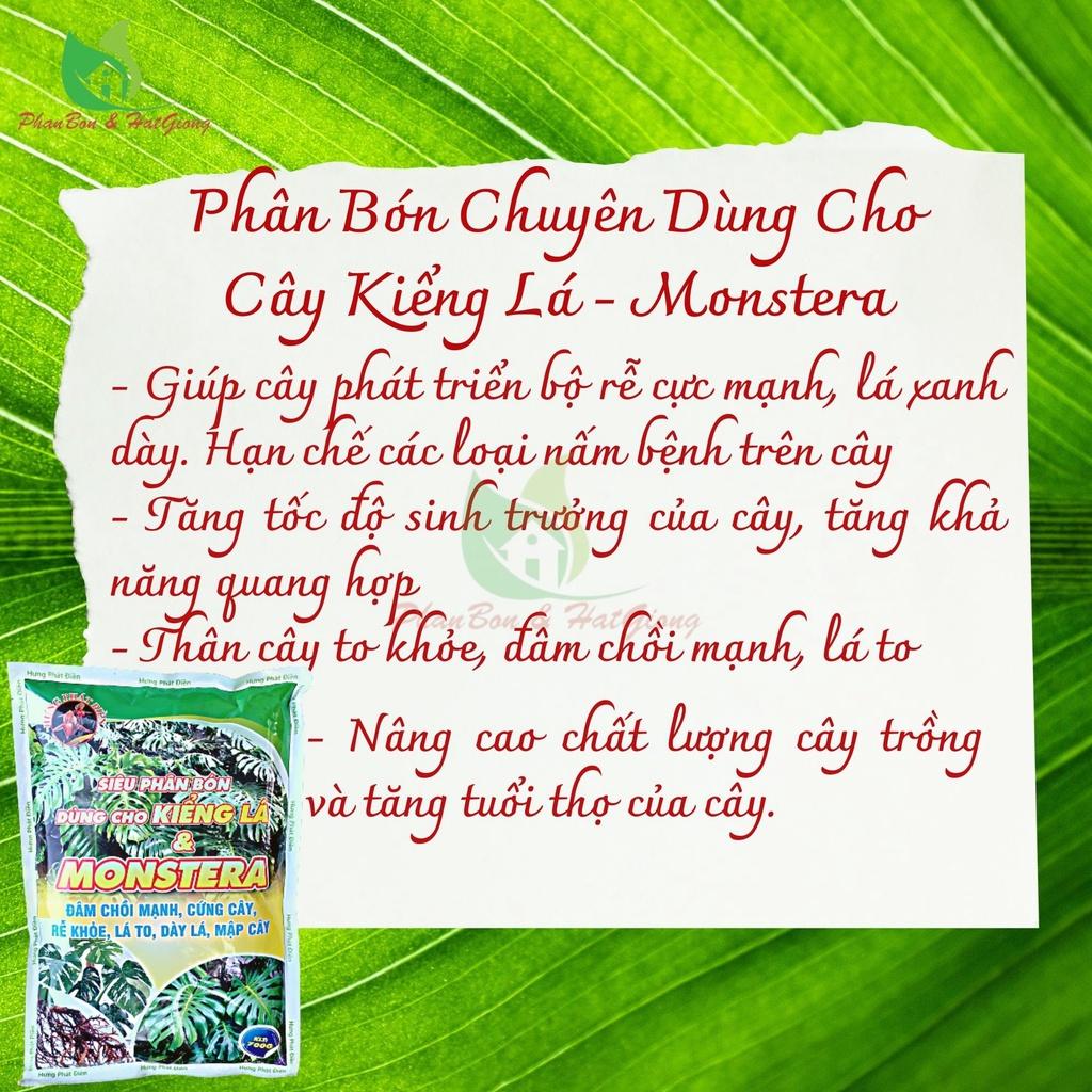 Phân Bón Hữu Cơ Kiểng Lá, Chuyên Dụng Cho Cây Trong Nhà, Monstera, Kiểng Lá. Gói 700gr - Shop Phân Bón và Hạt Giống