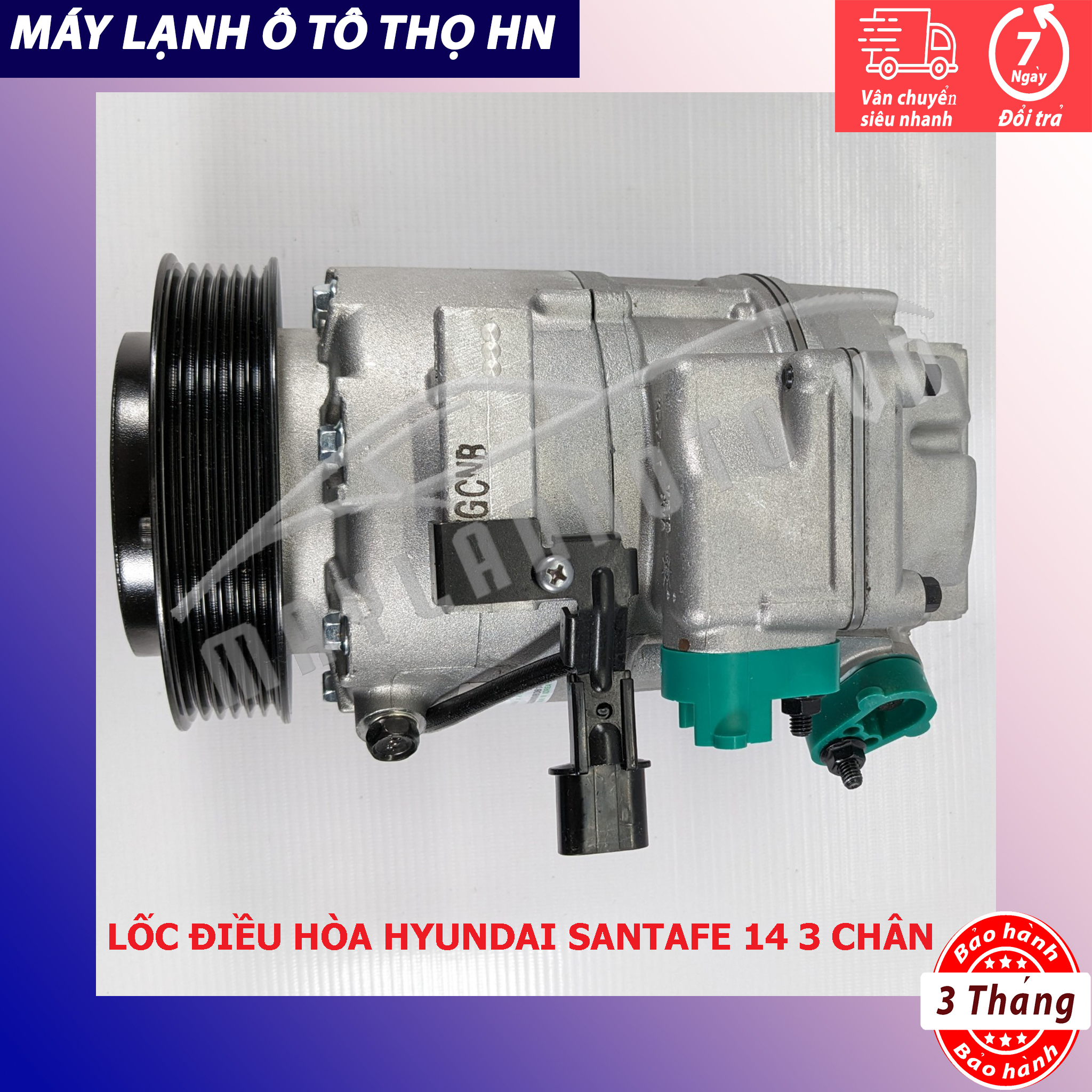 Lốc điều hòa Hyundai Santafe 2012 2013 2014 2015 2016 2017 Hàn Quốc 12 13 14 15 16 17 97701-2W050