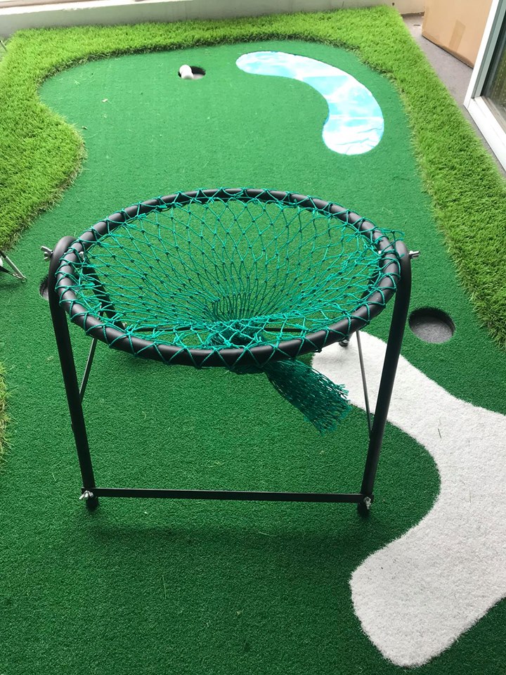 Giỏ tập chíp bóng golf - chipping net