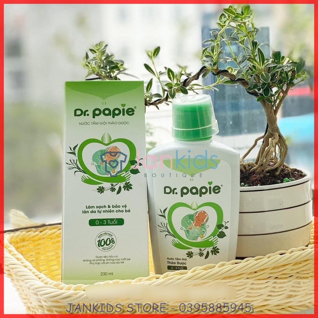 Nước tắm thảo dược DR. PAPIE giúp ngăn ngừa và giảm các vấn đề về da cho bé 0-3 tuổi
