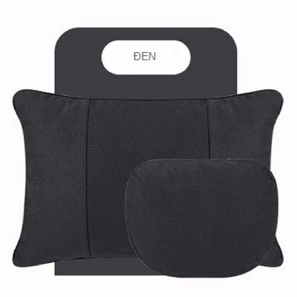 Gối tựa đầu ô tô nhiều lỗ thoáng khí và tựa lưng chất liệu da lộn mercedes maybach S-Class 2024 - Kem, Kem