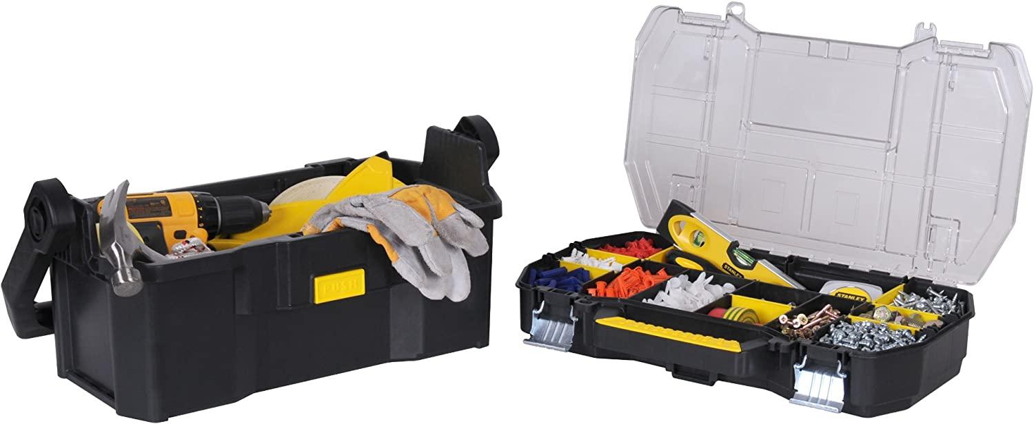 THÙNG ĐỒ NGHỀ CÓ KHAY ĐỰNG PHỤ KIỆN СМ STANLEY STST1-70317 - HÀNG CHÍNH HÃNG