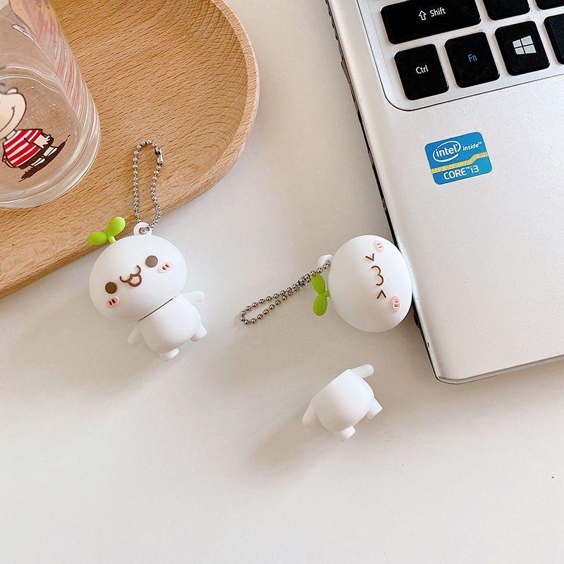 Ổ Đĩa Chữ U 2TB Bằng Silicon Đa Năng Họa Tiết Hoạt Hình Dễ Thương Cho Máy Tính