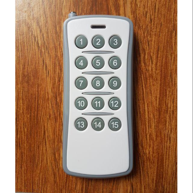 Remote điều khiển từ xa 15 nút công suất lớn 100m~200m Tần số 315MHz