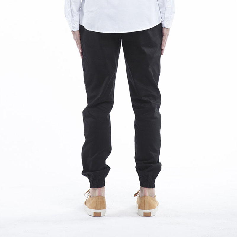 Quần Jogger Nam Chất Kaki Bó Cổ Chân Ôm Dáng Loại Đẹp Màu Đen