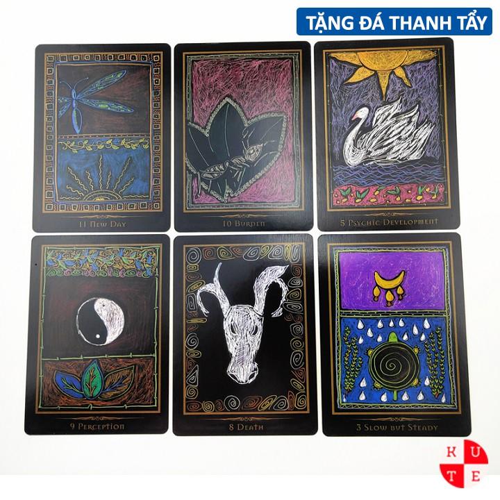 Bộ Bài Oracle Shamanic Healing 44 Lá Bài Tặng File Tiếng Anh Và Đá Thanh Tẩy