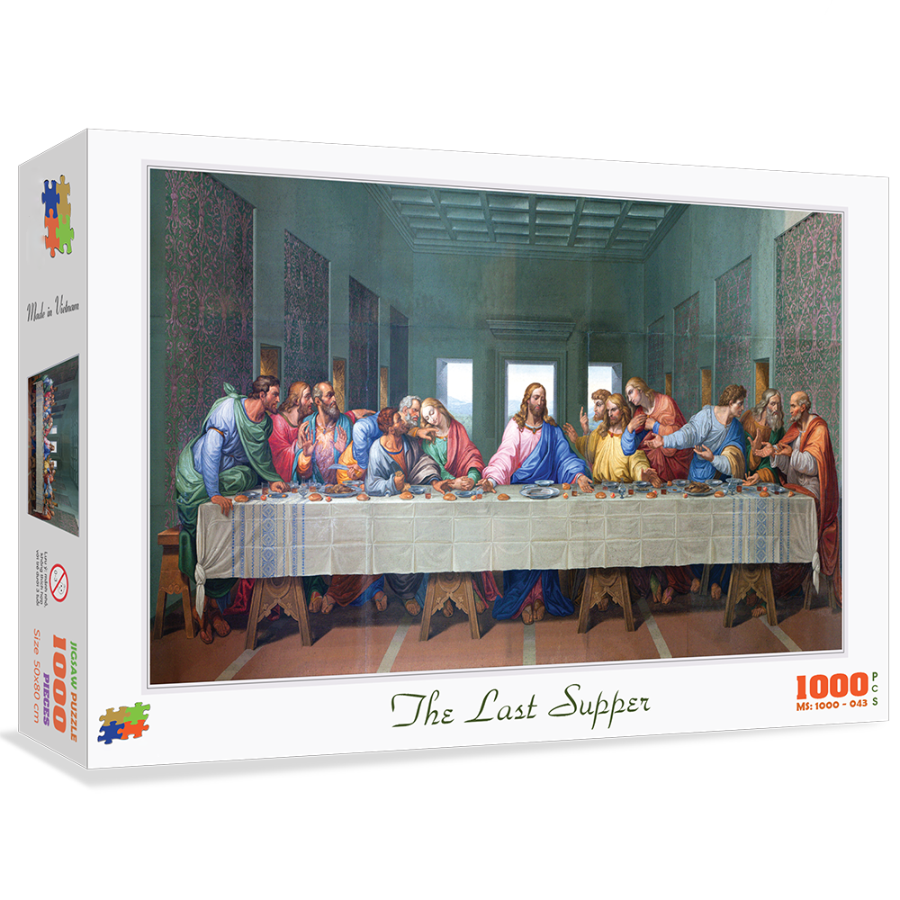 Bộ tranh xếp hình cao cấp 1000 mảnh – The Last Supper