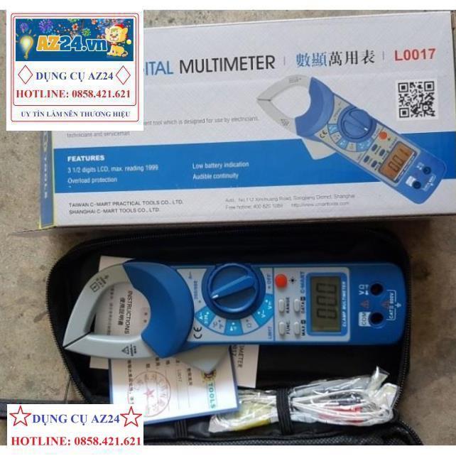 Ampe kìm đo AC kỹ thuật số L0017 C-MART