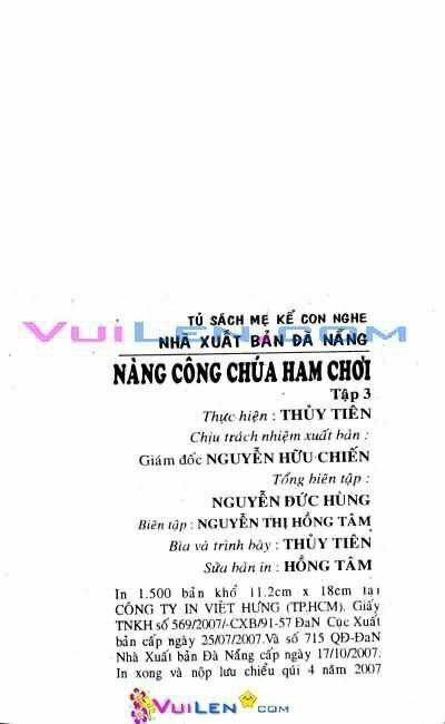 nàng công chúa ham chơi chapter 3 2