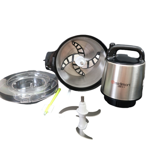 Máy Xay Thịt Đa Năng Inox Midimori MDMR-1200 – Hàng chính hãng - Tặng Kèm 1 Bộ Lưỡi Dao Dự Phòng