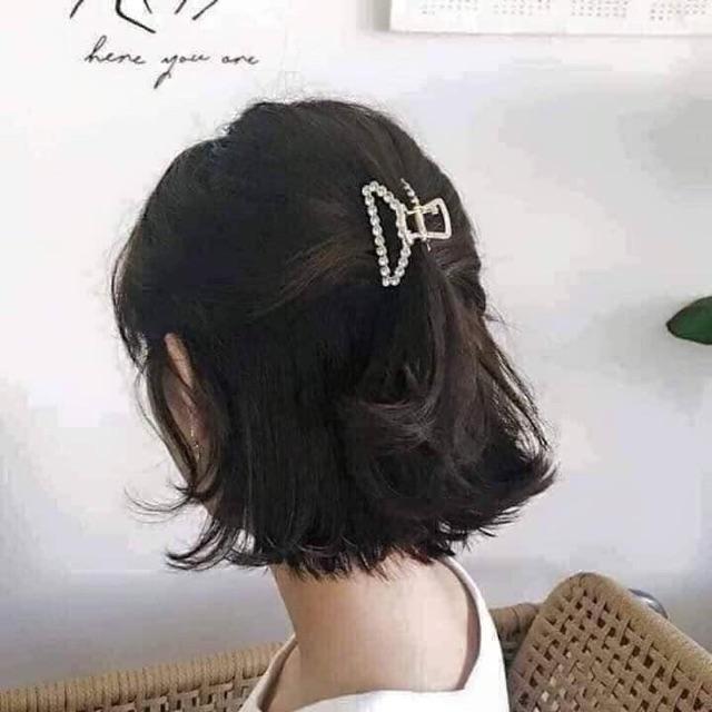 Set 3 kẹp càng cua đính hạt siêu hót