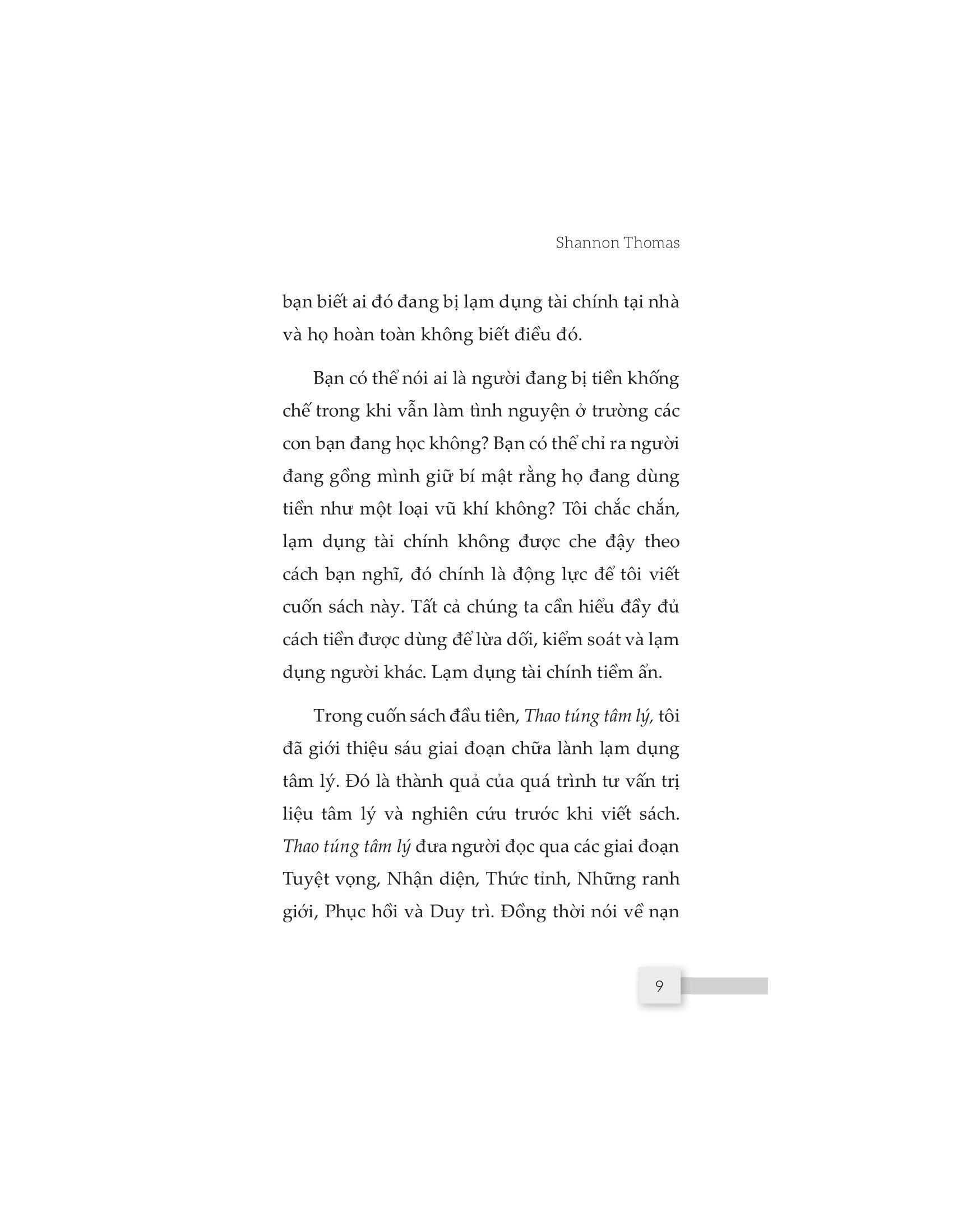 Thao Túng Về Tiền