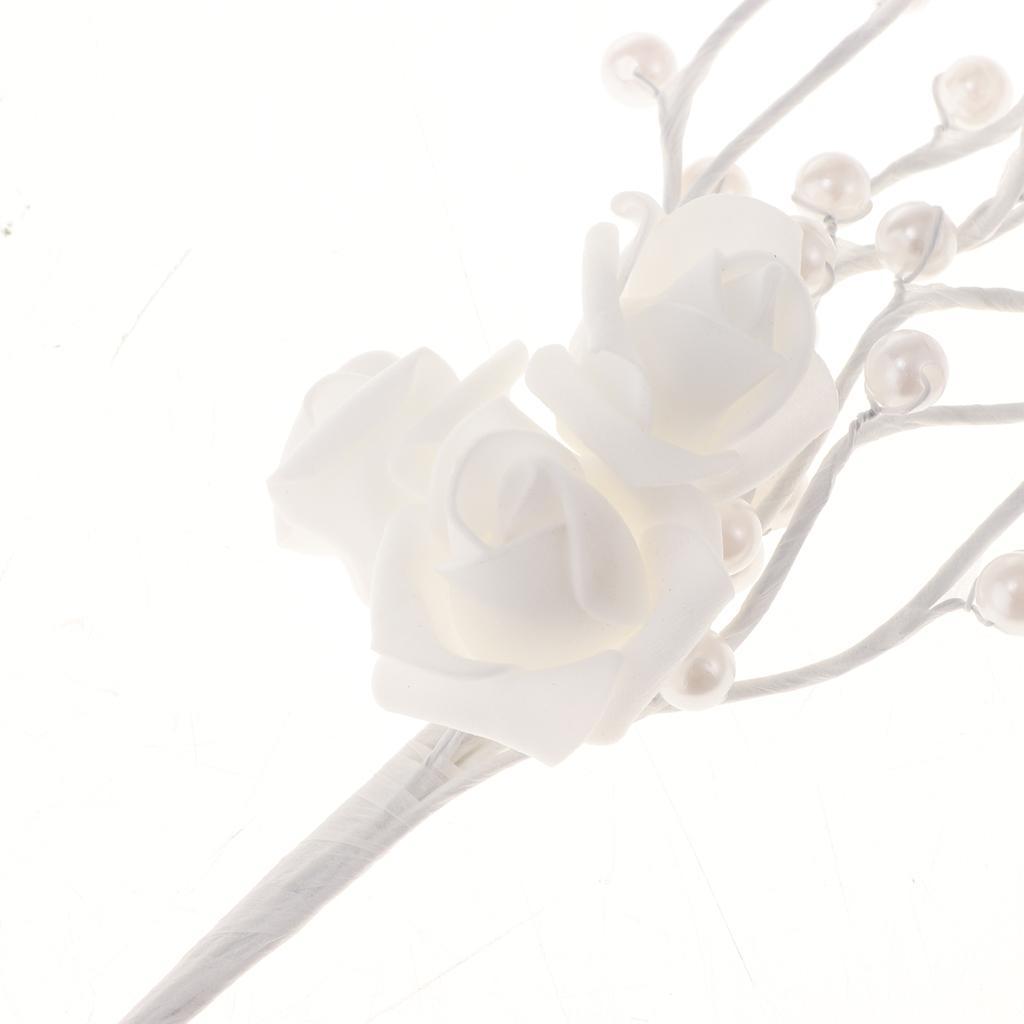 2-3pack Wedding Cake Topper Insert Rose Pearl Tree Birthday Cake Topper Decor