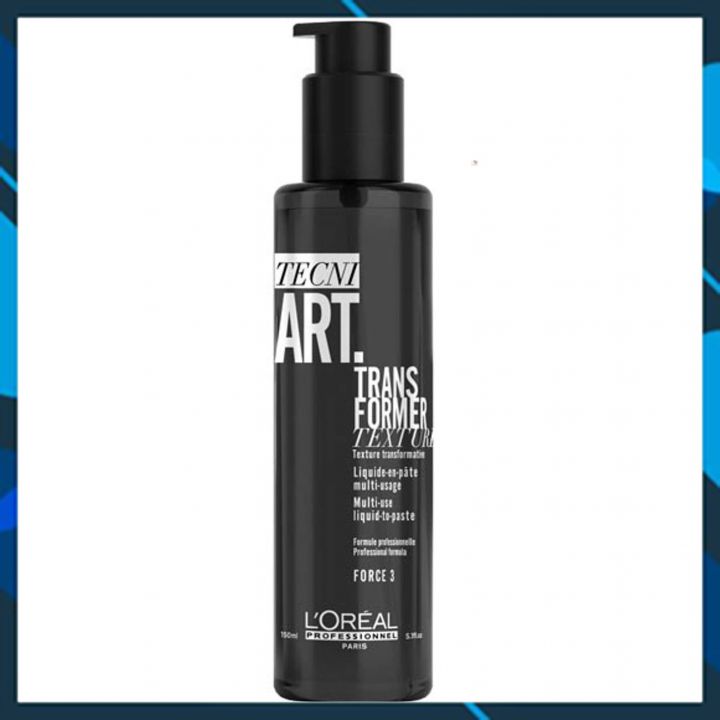 L'oreal Tecni Art Transformer Texture Multi-use Liquid-to-Paste Force 3 - Lotion tạo kiểu tóc xoăn dạng lỏng đa năng 150ml