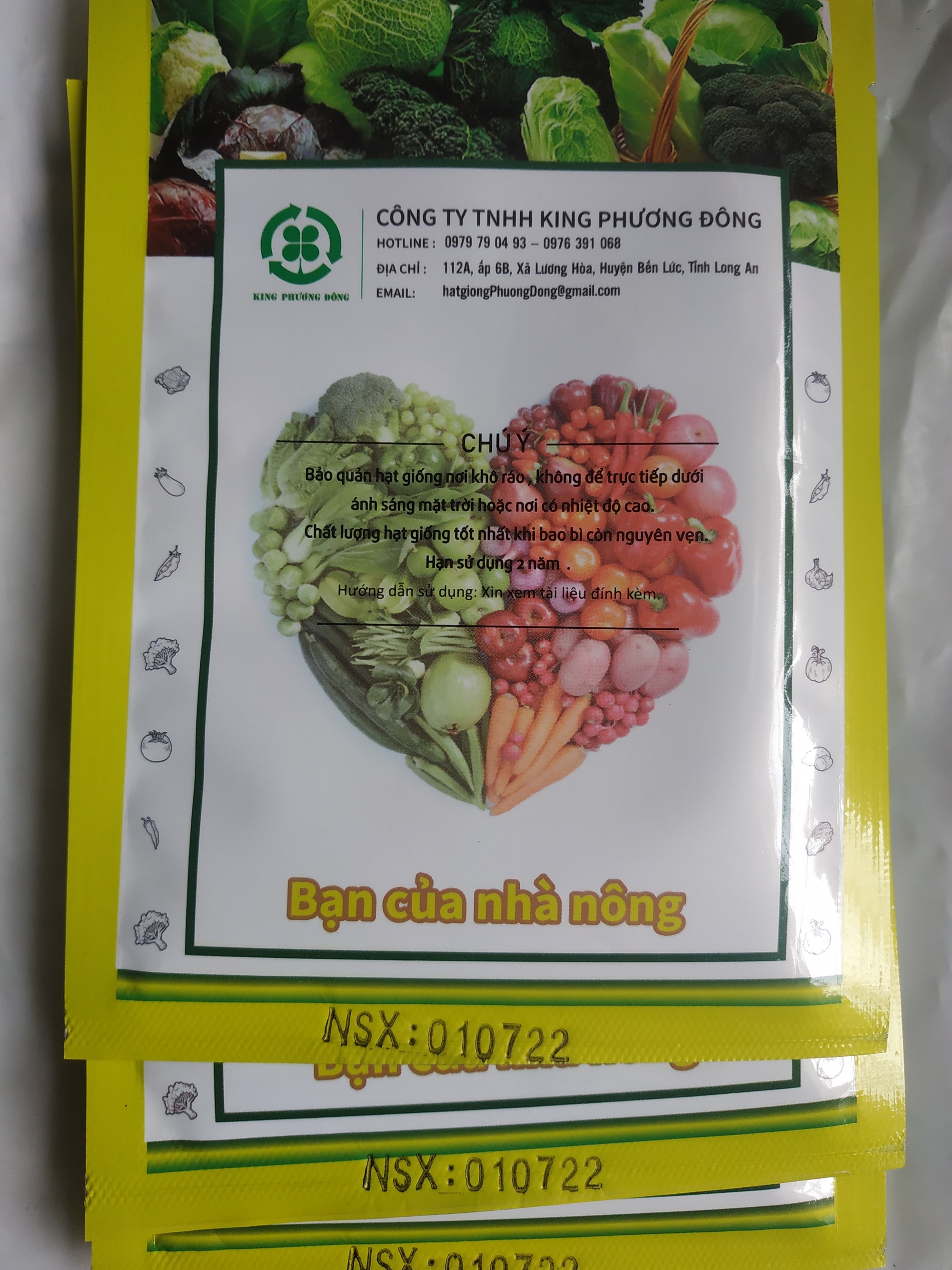 Hạt giống CẢI ĂN NON BABY - gói 20 gram