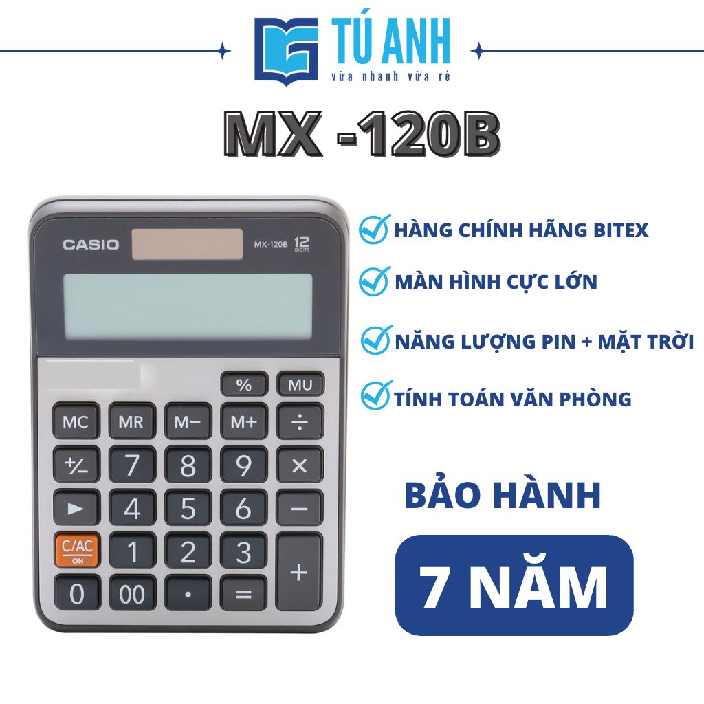 Máy Tính Để Bàn Casio MX-120B