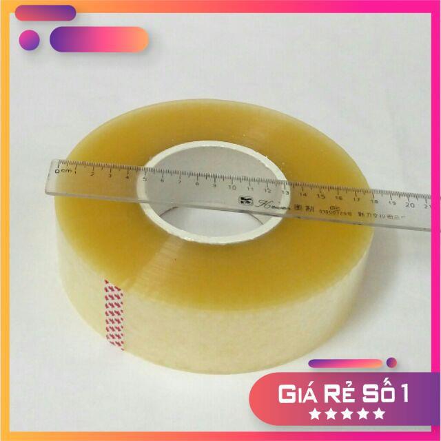 Băng dính OPP 1kg/1cuộn lõi nhựa 5mm siêu dai siêu dính.