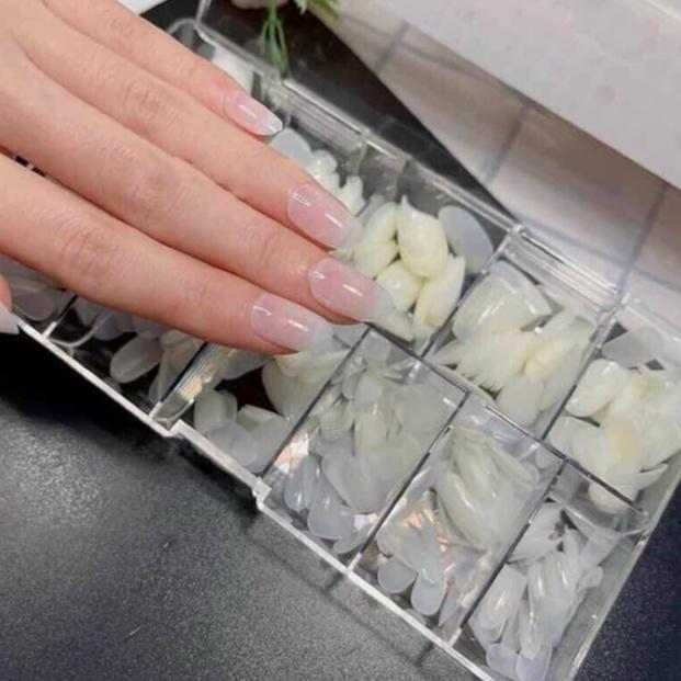 (Hàng mới về) Móng úp hạt na form ngắn , móng úp hàn , form hàn HSM dành cho Nail