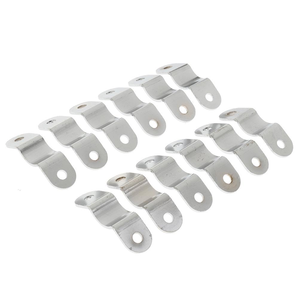 12 Pieces Bass Drum Stand Connecting Parts for Drum Set Drum