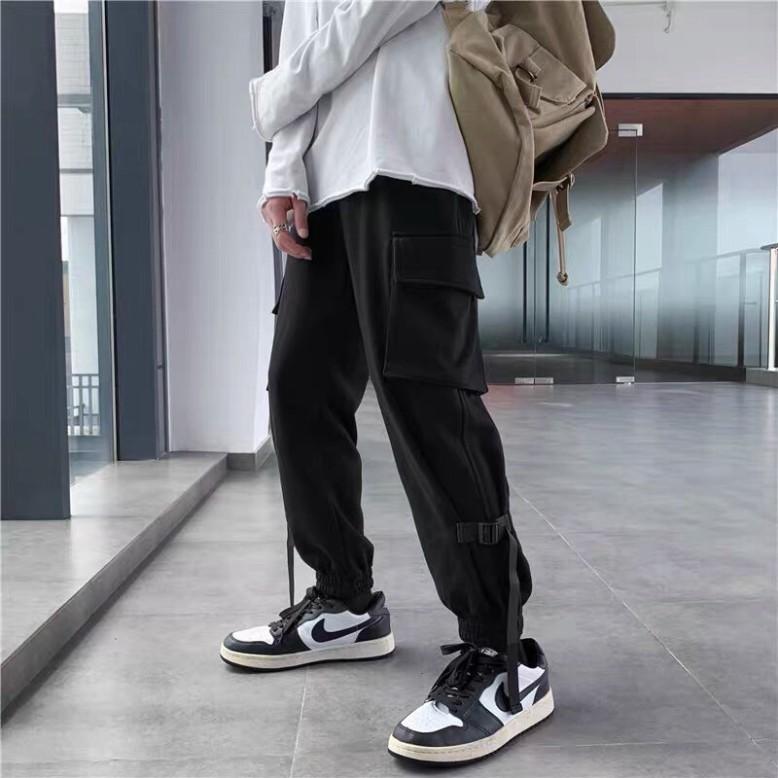 Quần jogger túi hộp cột dây chân_TOPONESTORE