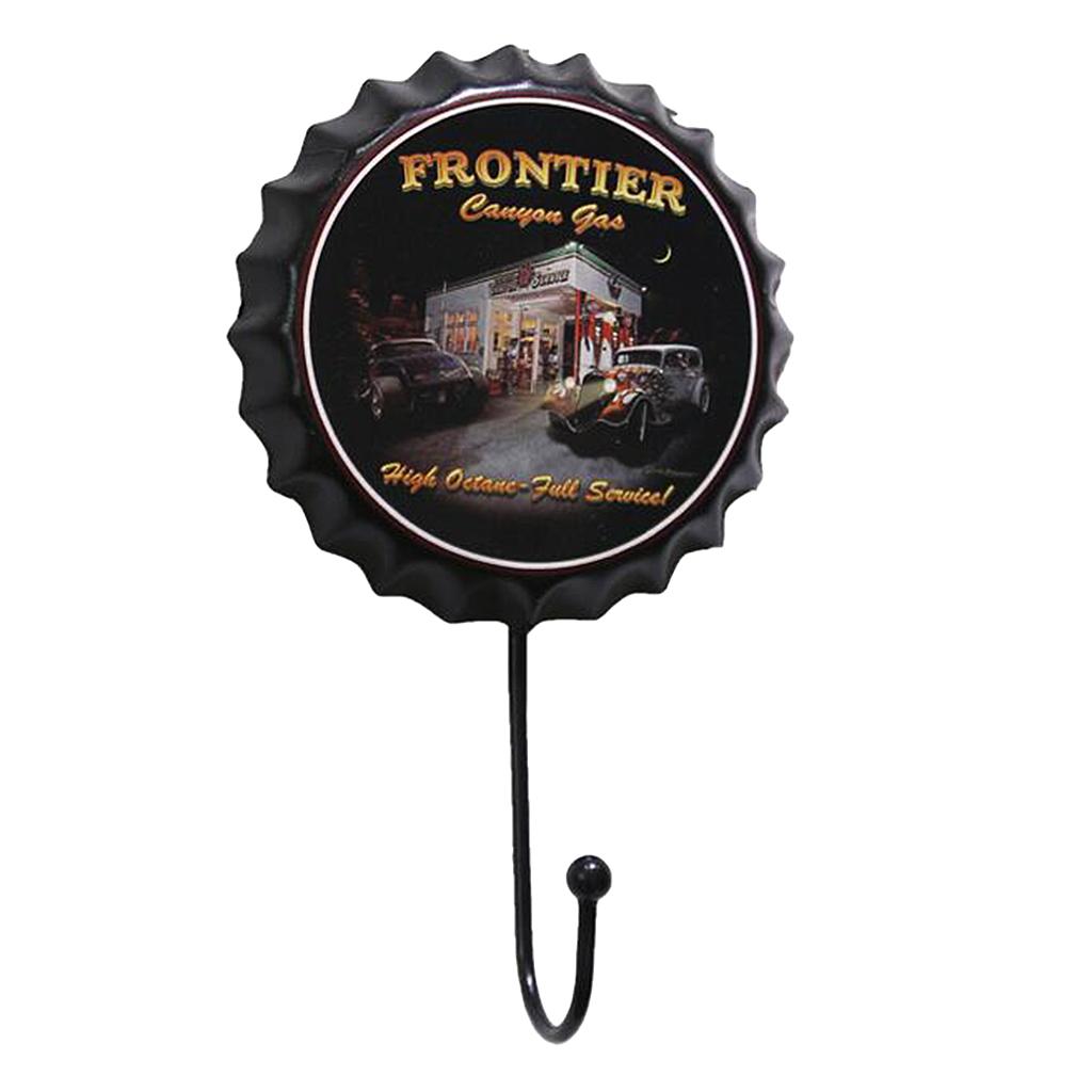 Vintage Style Heavy Duty Wall Hooks Metal Coat Towel Hat Key Hooks Hanger A