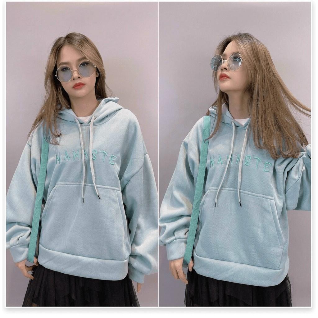 ÁO KHOÁC NỮ HOODIES CHẤT LIỆU NỈ THOÁNG MÁT NHIỀU MÀU SẤC XINH XẮN THỜI TRANG KING STORE