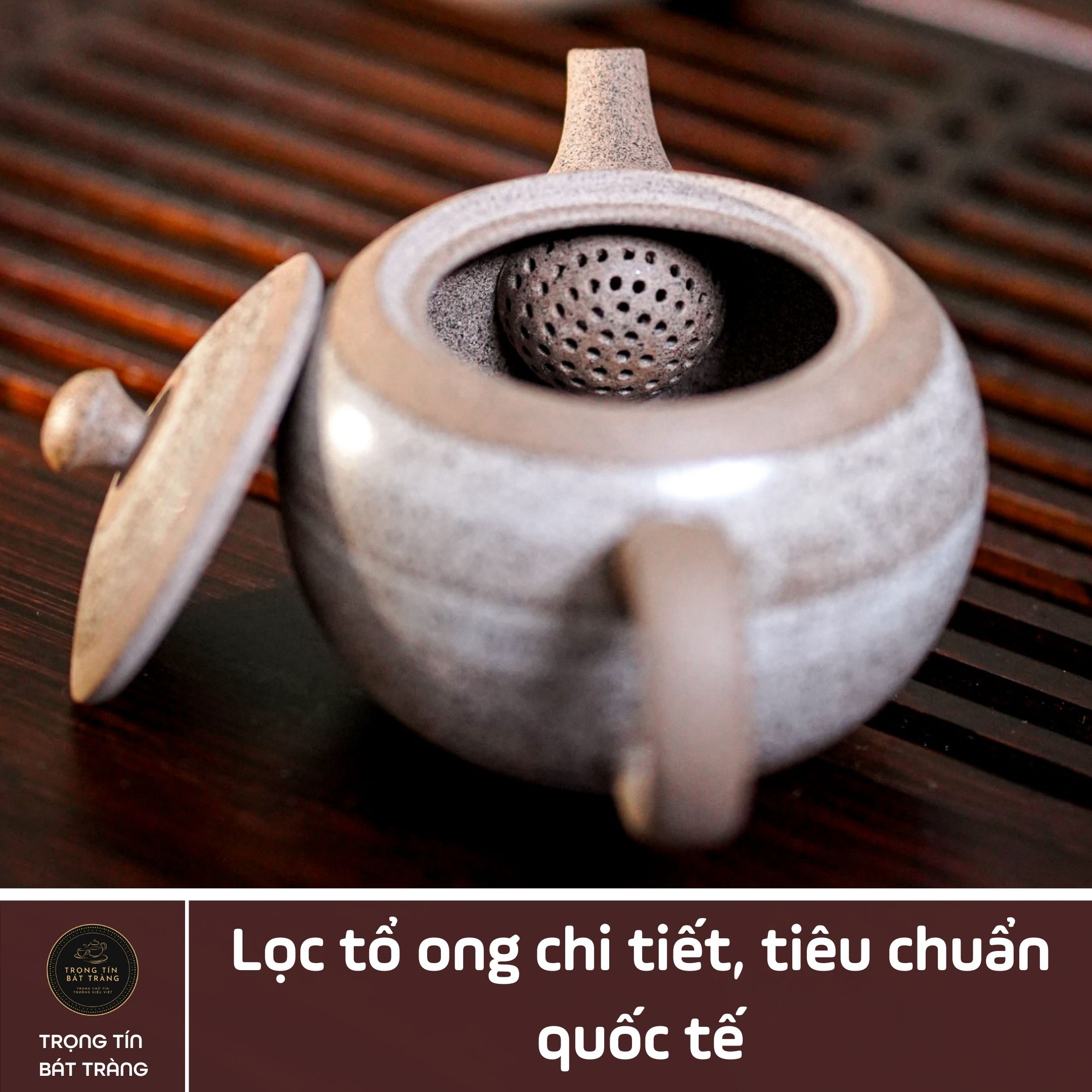 Ấm Trà Đạo, Ấm Uống Trà Độc Ẩm, Song Ẩm Tánh Không Gốm Hồng Sa Bát Tràng Trà Gia Quán Họa Tiết Trơn Ánh Kim Sa Thuỷ Bình