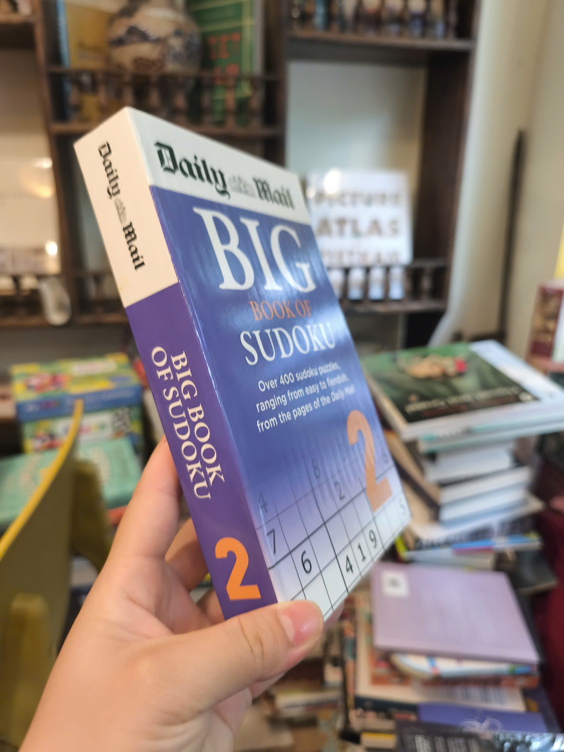 Sách - Big Book of Sudoku 2 | Games / Ngoại văn Nhập khẩu UK / Trò chơi giải trí