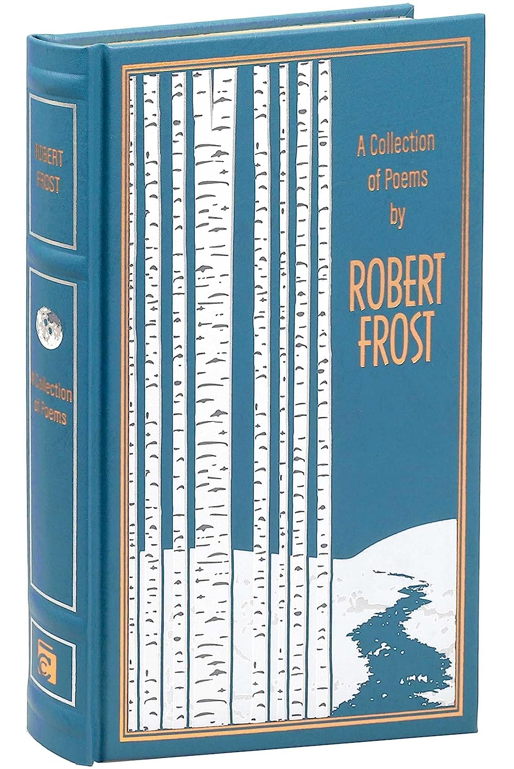Artbook - Sách Tiếng Anh - A Collection of Poems by Robert Frost (Leather-bound Classics)