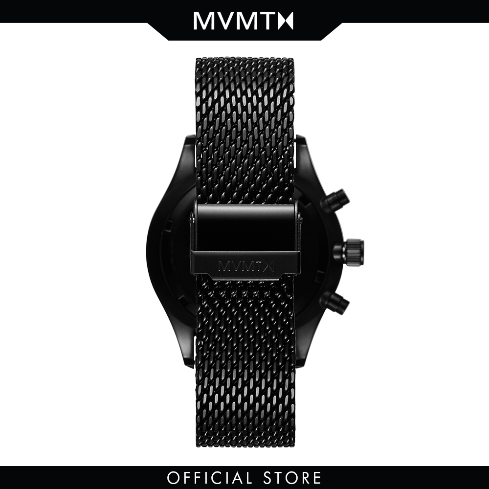 Đồng hồ Nam MVMT dây thép không gỉ 42mm - Voyager D-MV01-BBRG