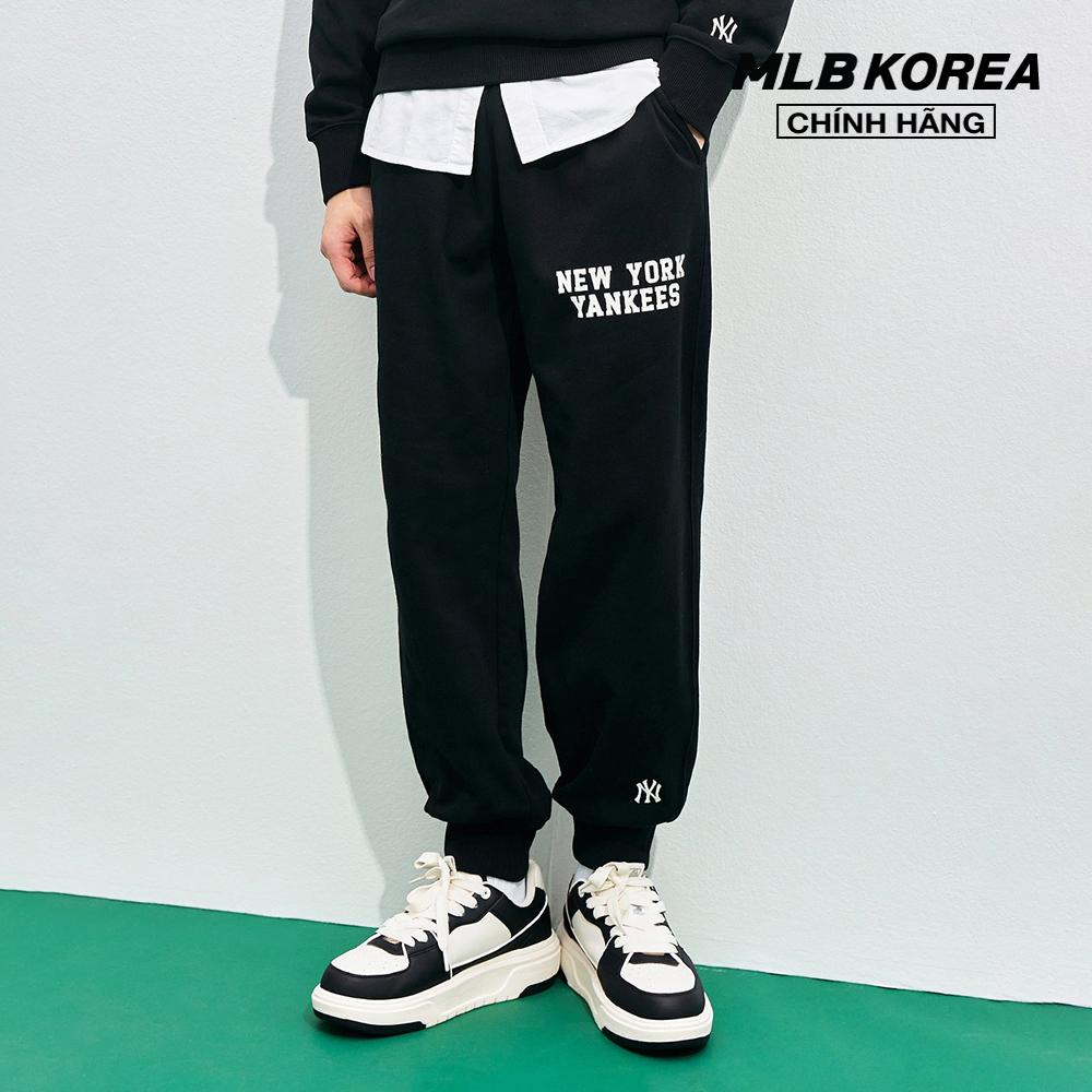 MLB - Quần jogger unisex lưng thun Varsity Logo Track 3APTV0131