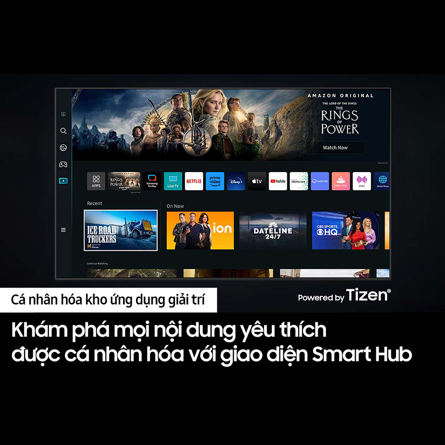 Smart Tivi QLED Samsung 4K 65 inch QA65Q70C - Model 2023