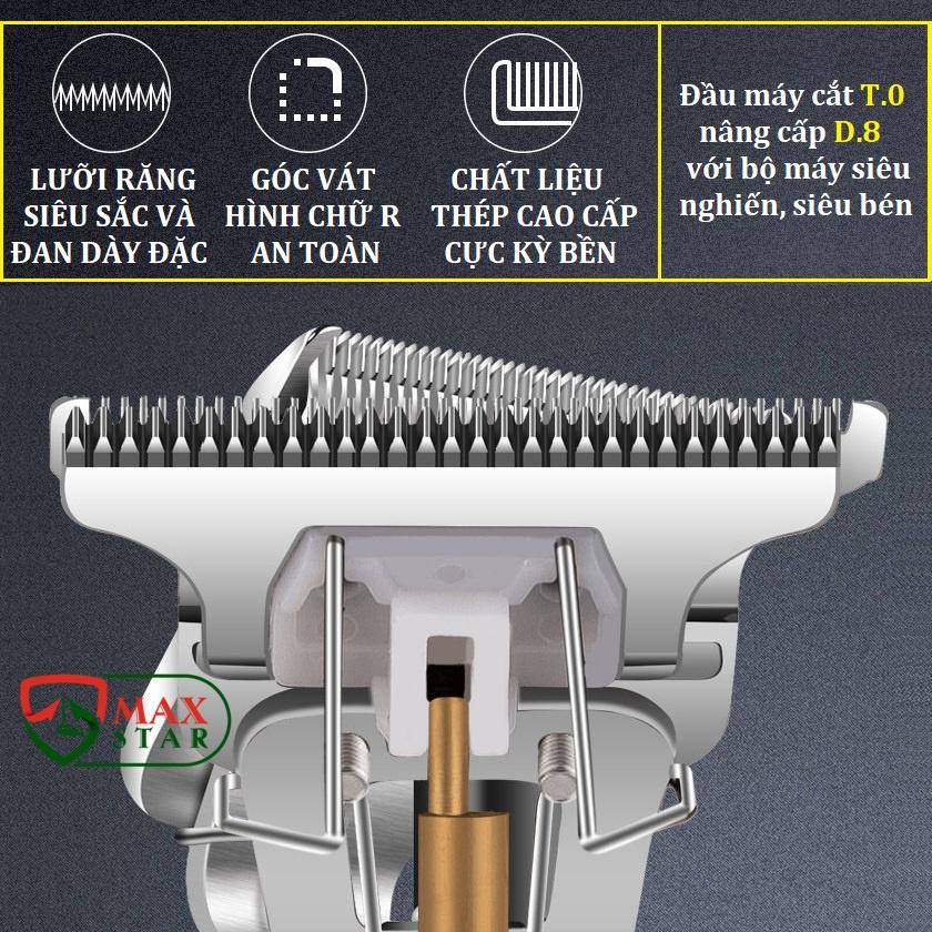 Tông đơ cắt tóc chuyên nghiệp T9 hình phật cao cấp Tông đơ cắt tóc nam Máy cắt tóc Máy cạo râu