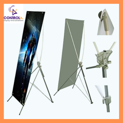 Chân Standee X kiểu Hàn Quốc Tăng Giảm 2 Kích Thước 0.6x1.6m Và 0.8x1.8m