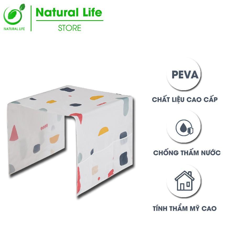 Tấm phủ tủ lạnh nilon PEVA cho nhà thêm xinh