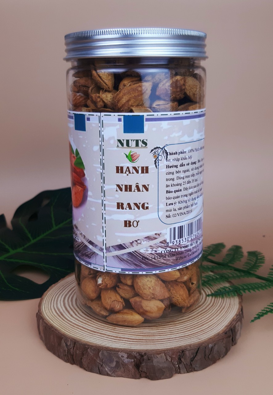 500gr Hạnh nhân rang bơ nhập khẩu Califarms