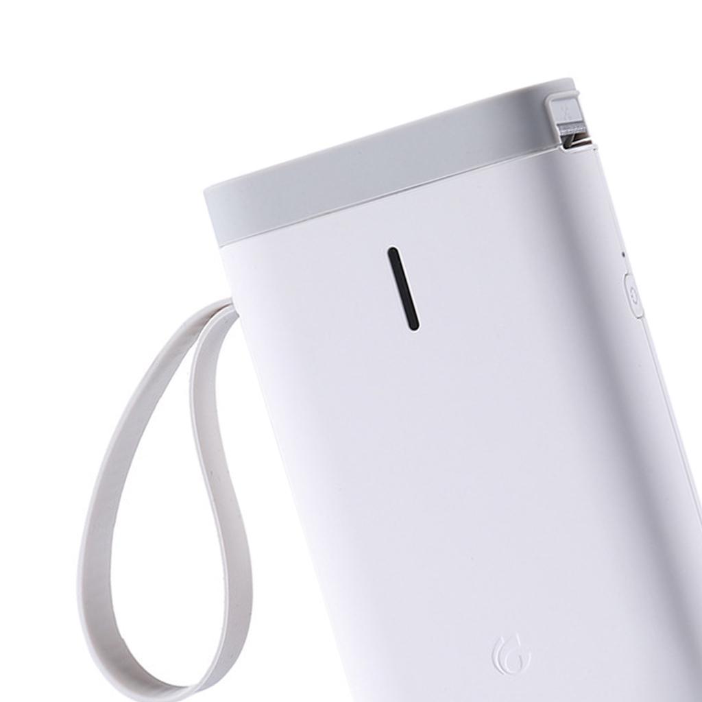 Nom Bluetooth Portable Wireless Thermal Label Printer White