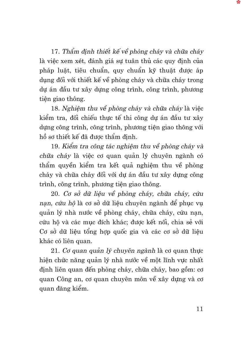Luật phòng cháy, chữa cháy và cứu nạn, cứu hộ năm 2024 - bản in 2025