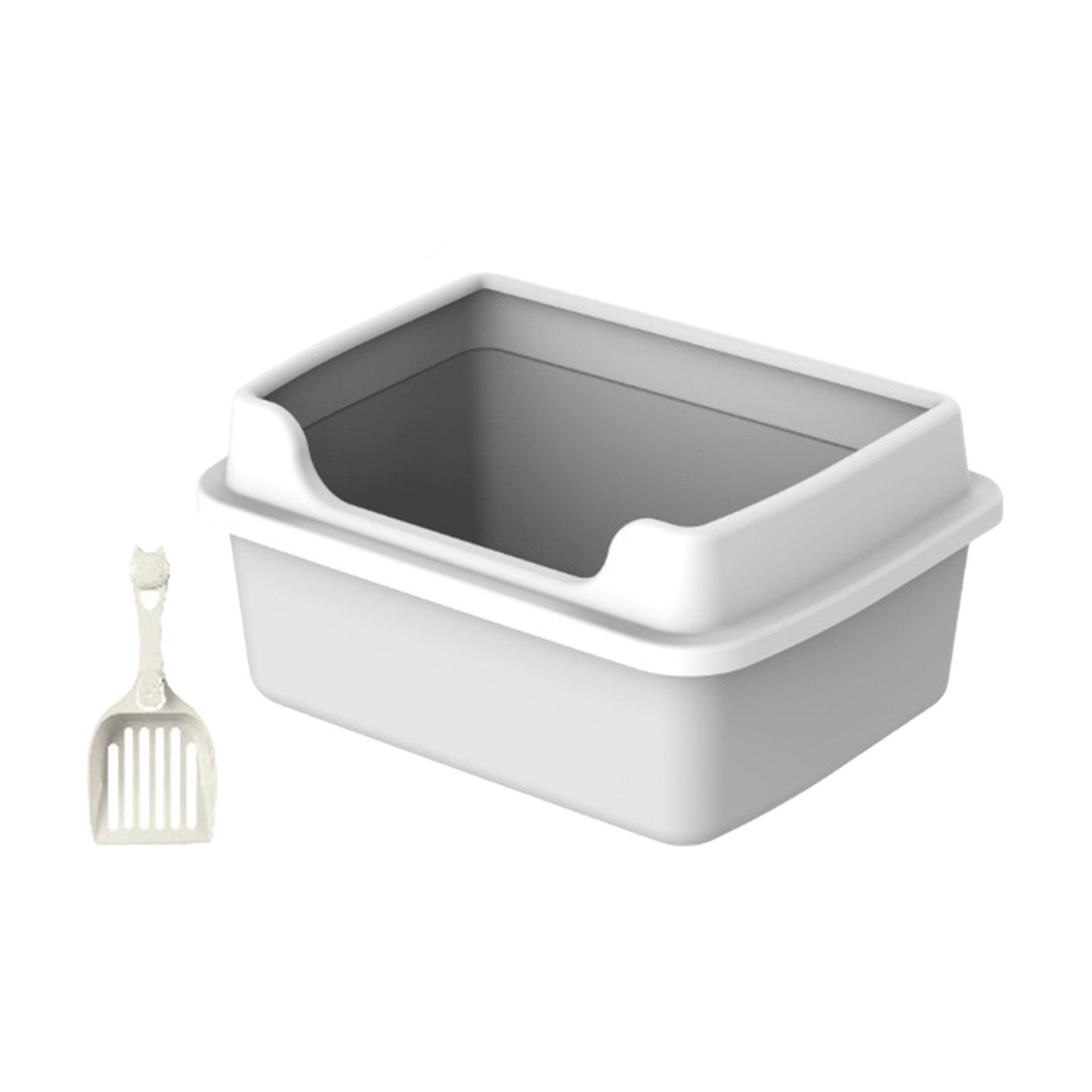 Cat Litter Box for Indoor Cats Cat Litter Tray for Cats Small Animals Rabbit