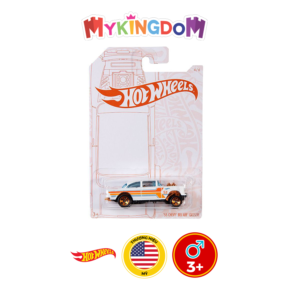 Siêu xe phiên bản ngọc trai 55 CHEVY BEL AIR GASSER GJW51/GJW48