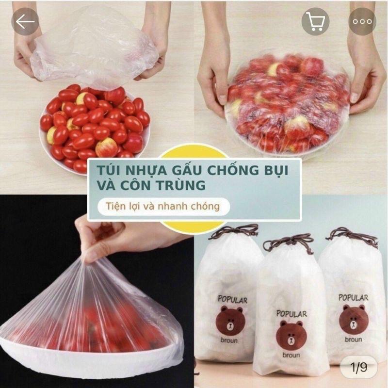 Màng bọc thực phẩm co giãn tái sử dụng có chun bọc đồ ăn rất nhanh khắc phục nhược điểm của các màng bọc PE khác