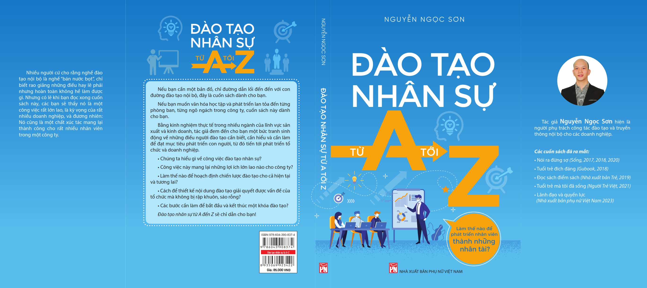 ĐÀO TẠO NHÂN SỰ TỪ A TỚI Z - Tác giả Nguyễn Ngọc Sơn