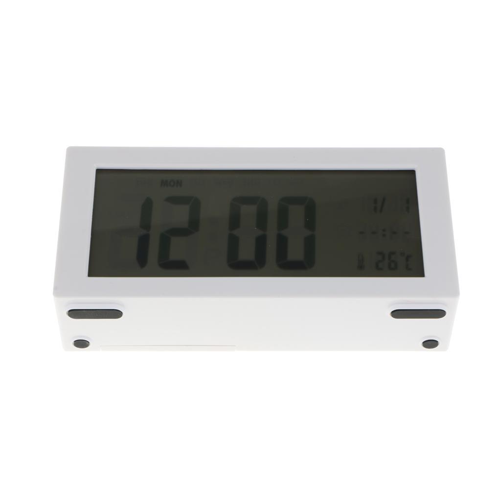 Digital Alarm LED Clock Light Control Backlight Time Snooze